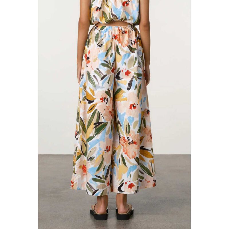 Zulu & Zephyr Summer Floral Cotton Pant image number 1
